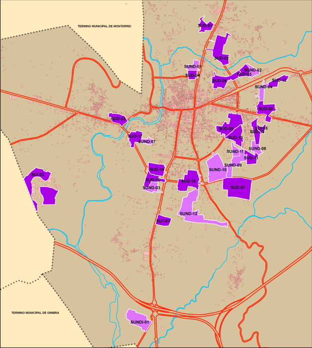 mbitos de Solo Urbanizable